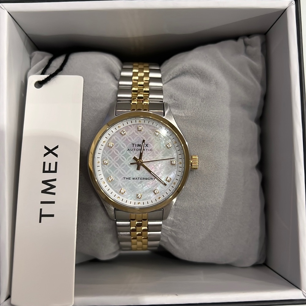 Timex Waterbury Automatic Two tone watch